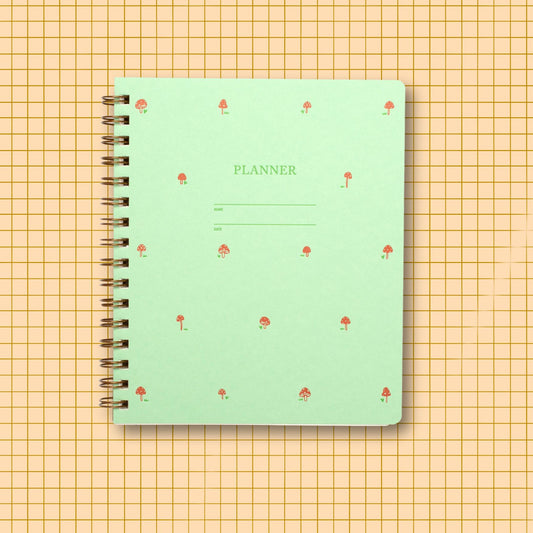 Mini Mushroom Undated Planner