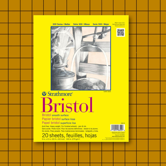 Strathmore Smooth Bristol Paper Pad Series 300