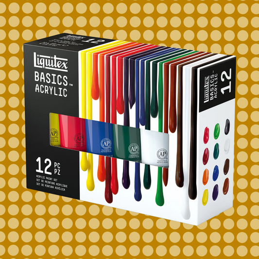 Basics Acrylic 12 Color Set