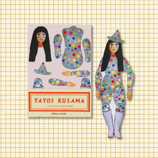 Yayoi Kusama Cut and Make Puppet