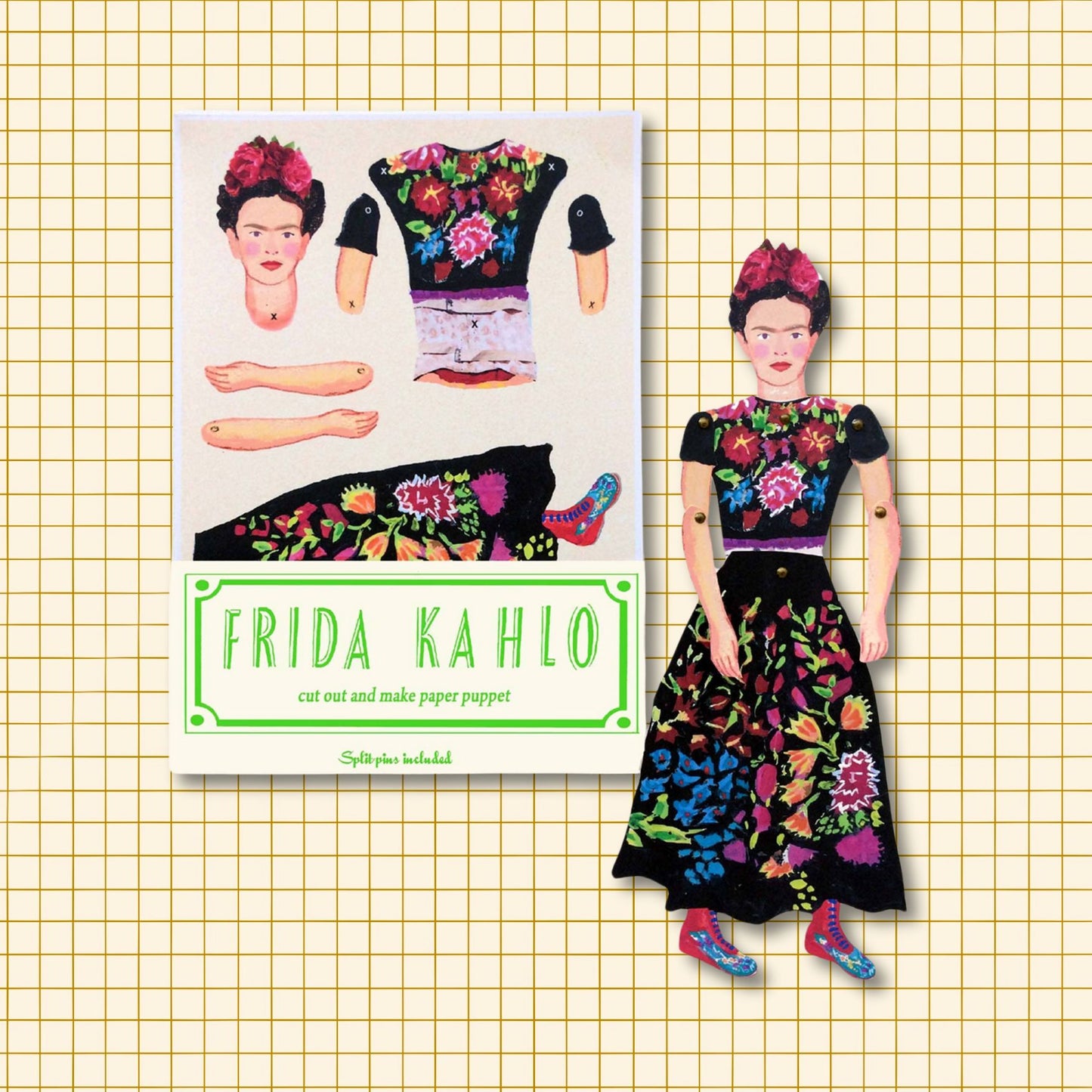 Frida Cut and Make Puppet