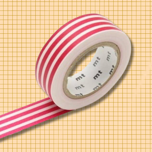 MT Tape Single: Border Framboise (Raspberry)