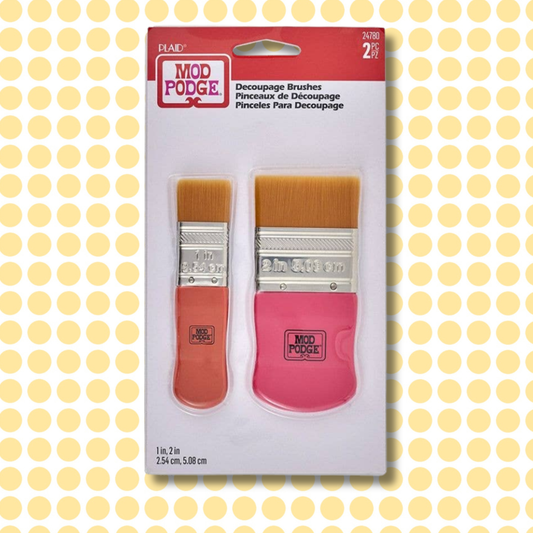 Mod Podge ® Decoupage Brushes - 2-Piece