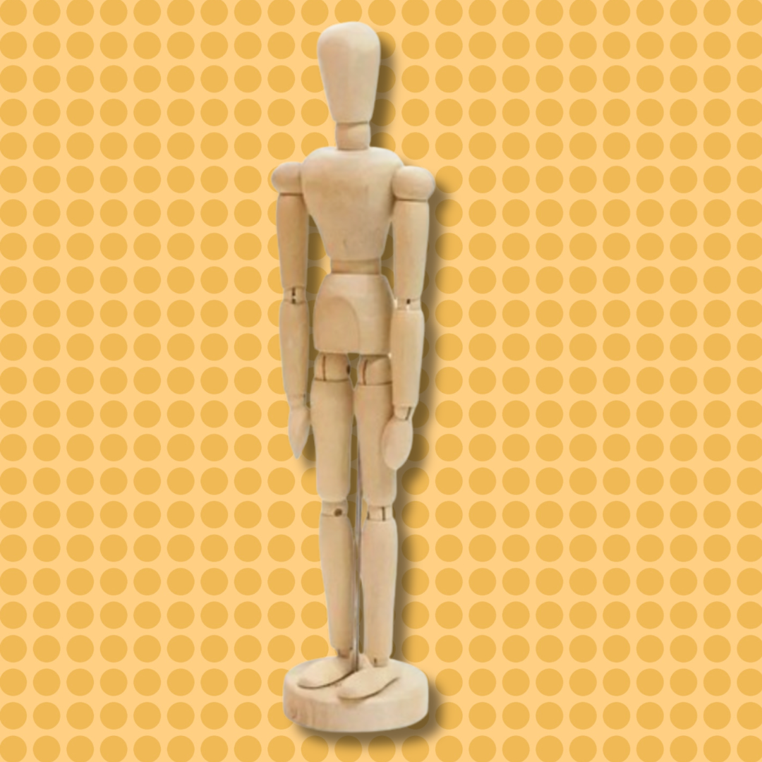 FEMALE WOODEN MANIKIN