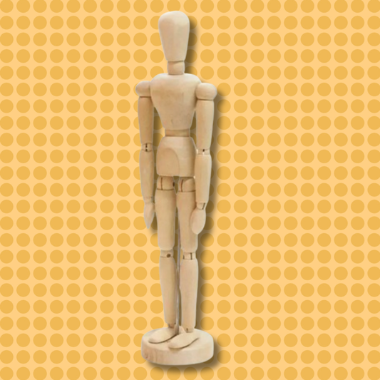FEMALE WOODEN MANIKIN