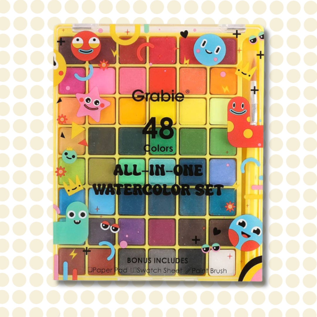 GRABIE Watercolor Set of 48