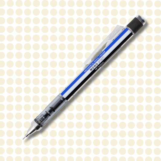 MONO Graph Mechanical Pencil, Black White Blue