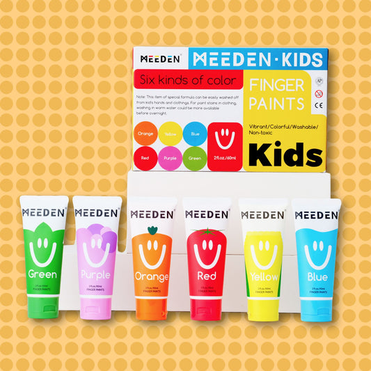 MEEDEN Finger Paints for Kids