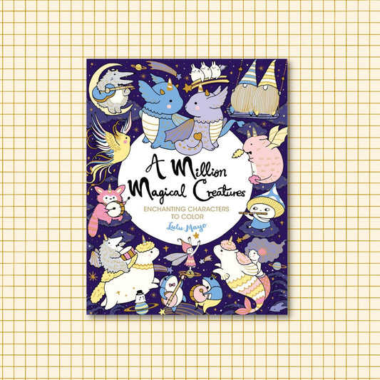 A Million Magical Creatures Coloring Book