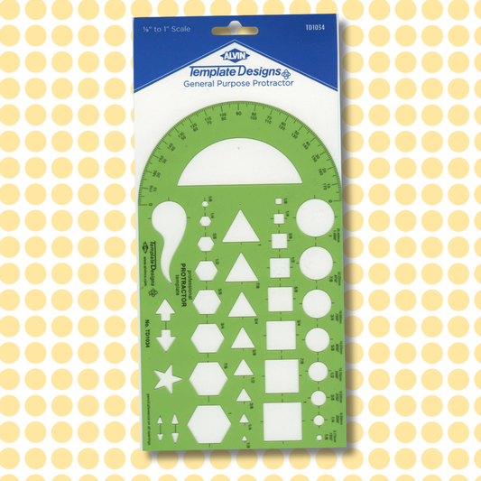 General Purpose Protractor Template