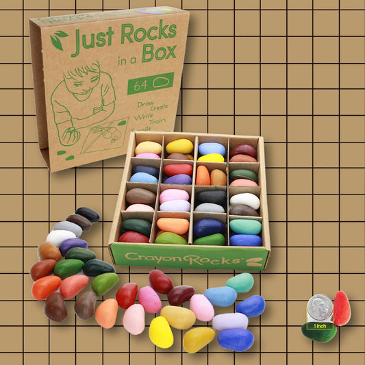 64 Crayon Rocks