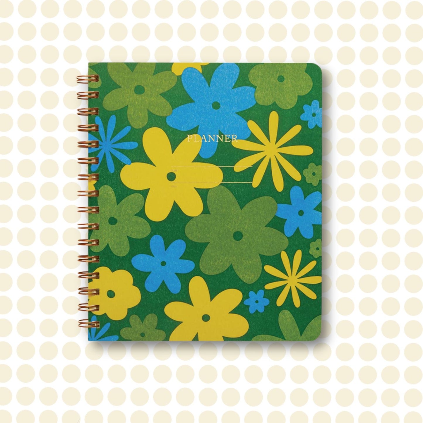 Floral Undated Planner