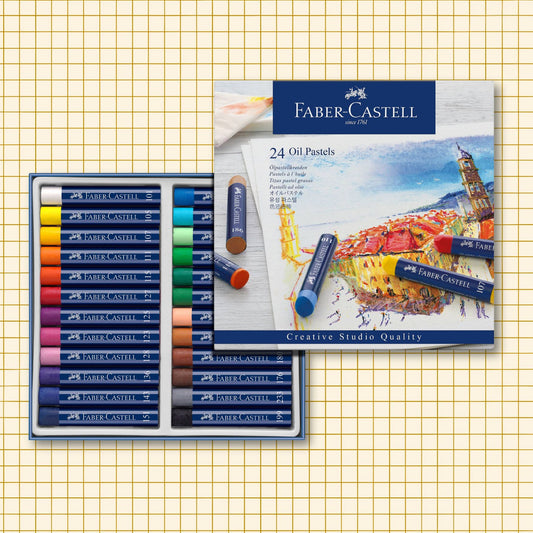 Faber-Castell Oil Pastels - Set of 24