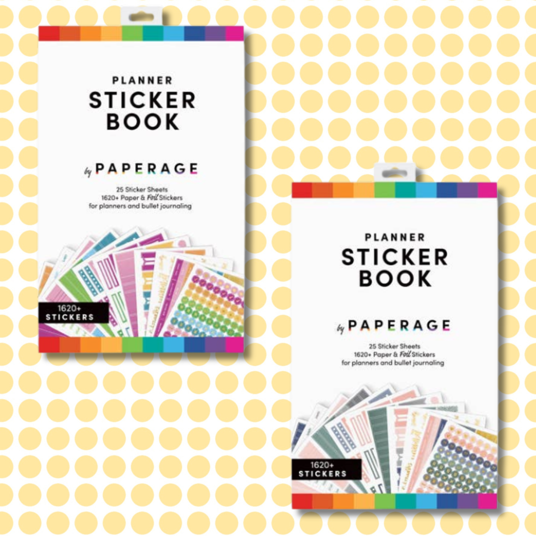 Planner & Calendar Sticker Book – 25 Sheets