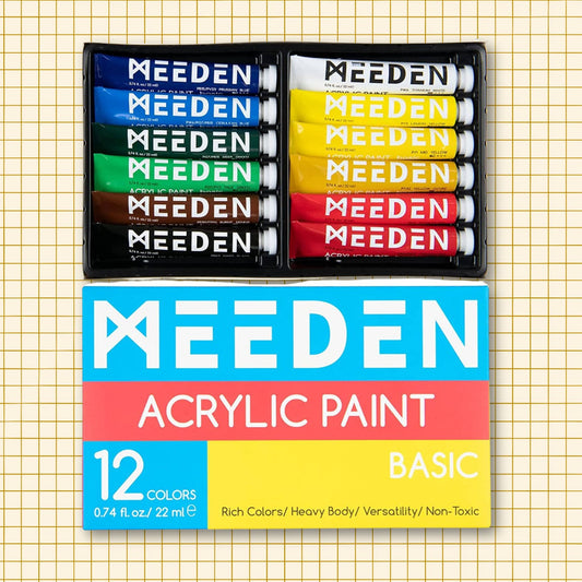 MEEDEN Heavy Body Acrylic Paint Set