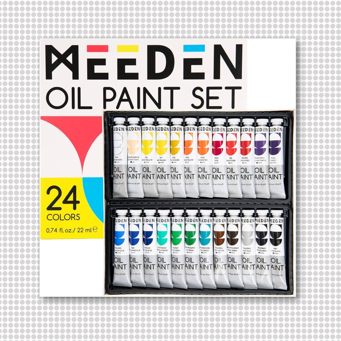 MEEDEN Oil Paint Set