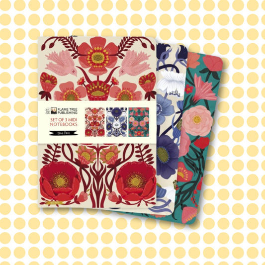 Nina Pace Set of 3 Midi Notesbooks