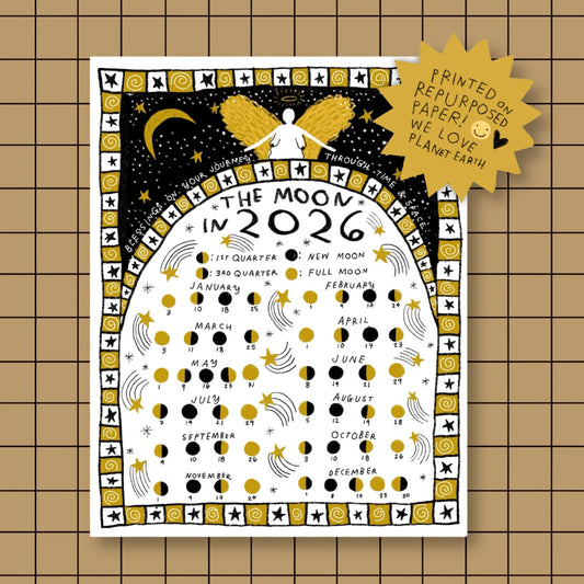 Rani Ban 2026 Moon Calendar "Blessings On Your Journey"