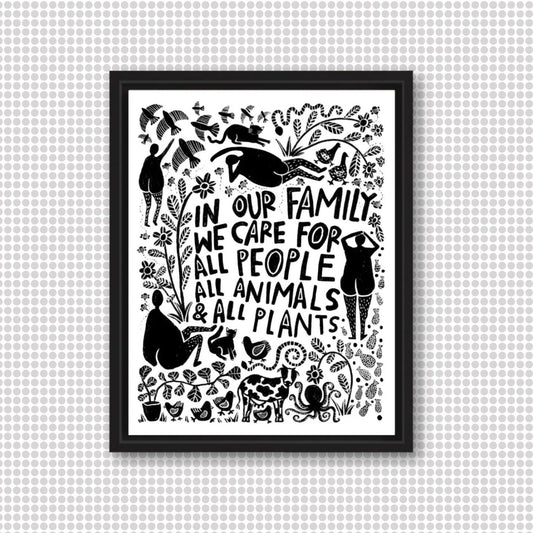 Our Family Art Print