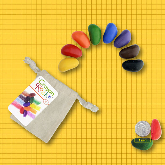 8 Crayon Rocks