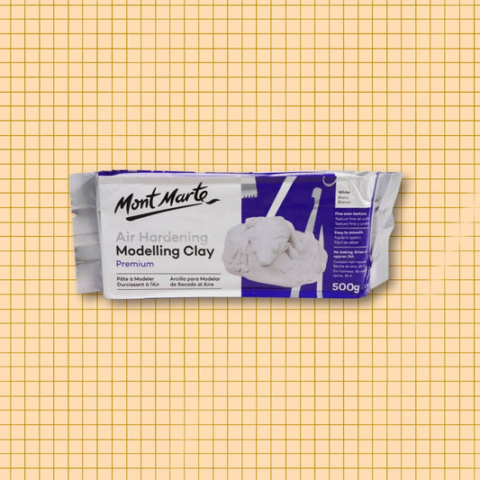 Air Hardening Modelling Clay White 500 grams