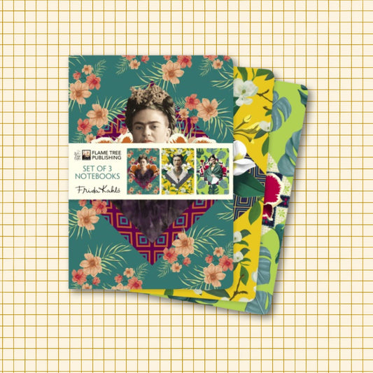 Frida Kahlo Set of 3 Standard Notebooks