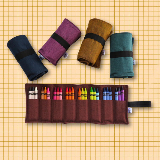 Kids Crayon Holder Roll-up