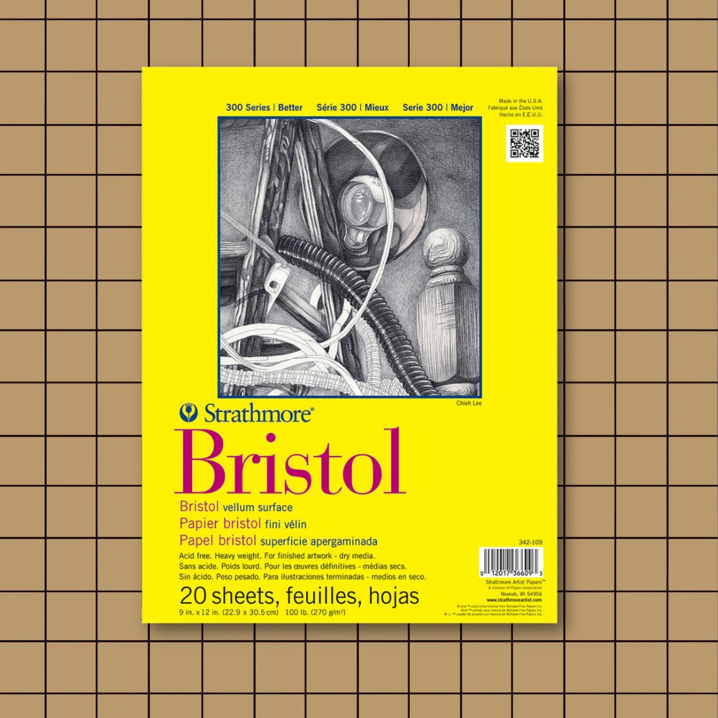 Strathmore Vellum Bristol Paper Pad Series 300