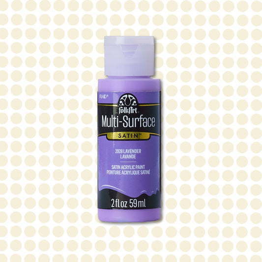 FolkArt Multi-Surface Acrylic Paint Lavender 2oz