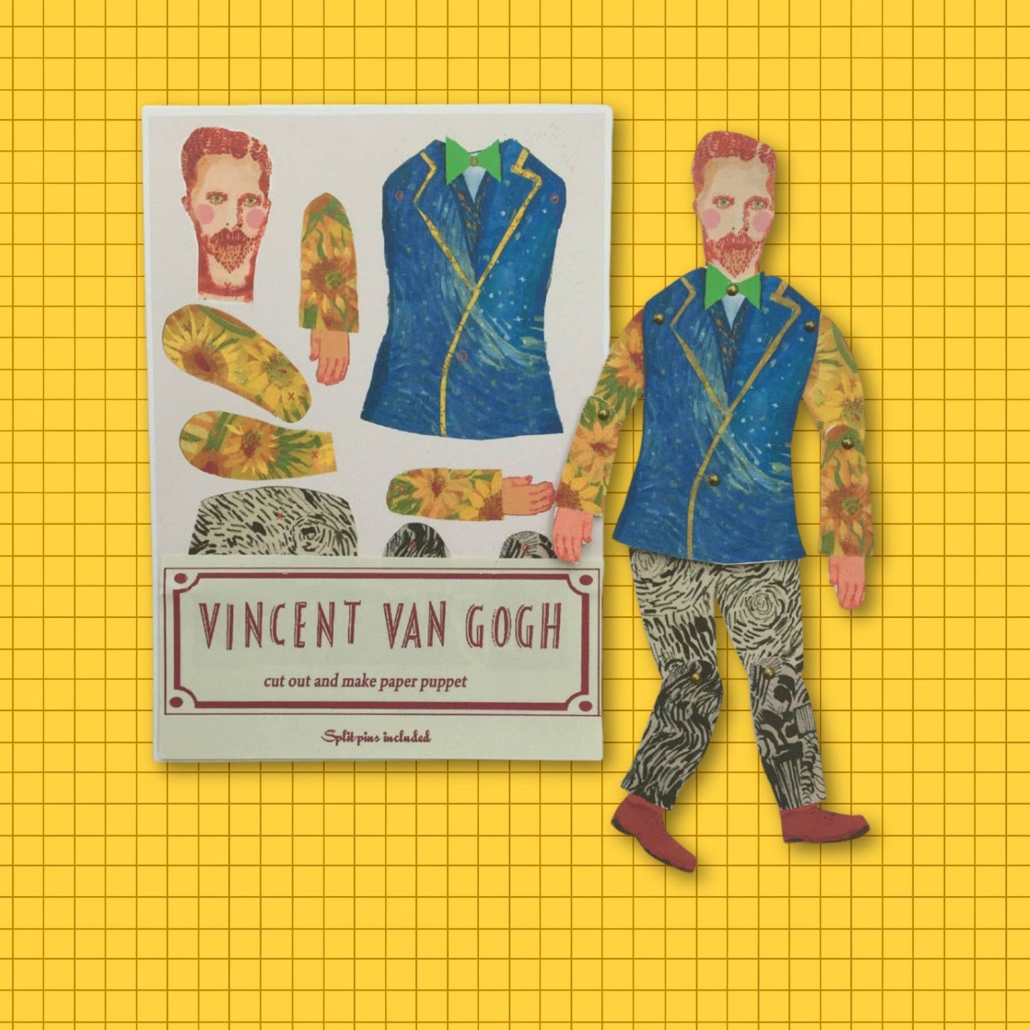 Van Gogh Cut and Make Puppet