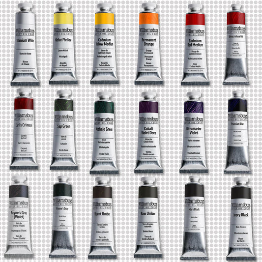 Williamsburg Artist Oil Colors 37ml Tube