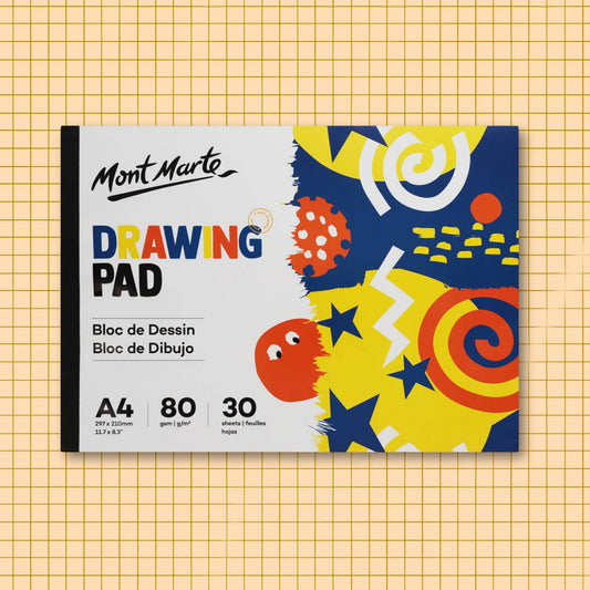 Mont Marte Drawing Pad A4 80gsm 30 sheets