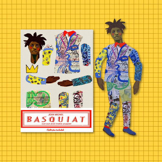 Basquiat Cut and Make Puppet