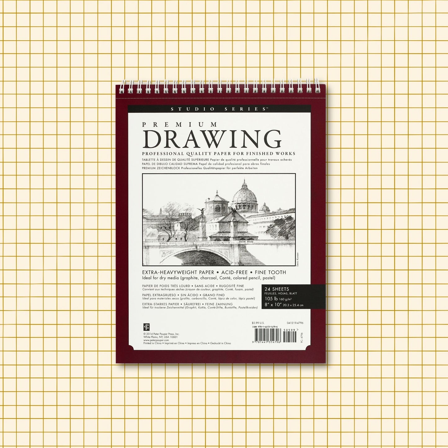 Premium Drawing Pad  8 X 10