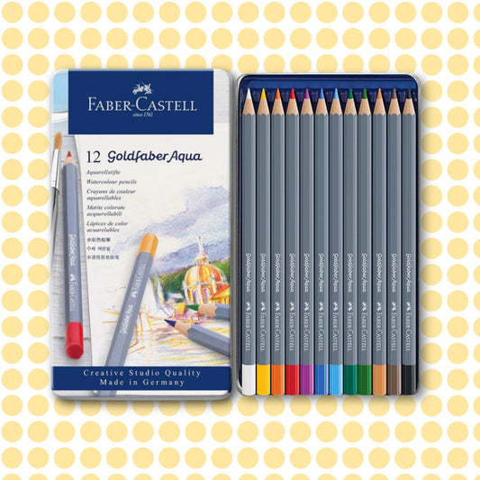 Goldfaber Aqua 12 Watercolor Pencil Set