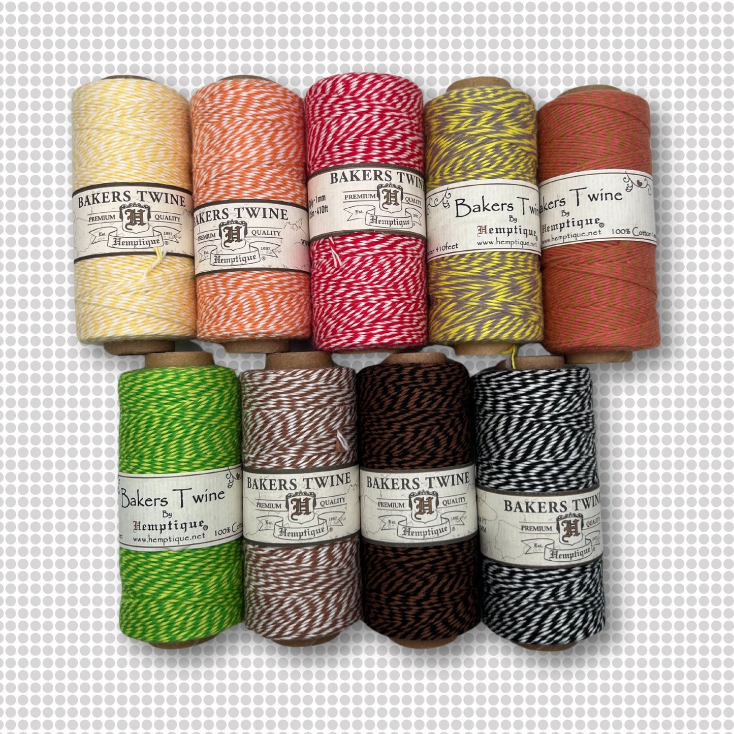 Hemptique Cotton Bakers Twine 2-Ply Spool