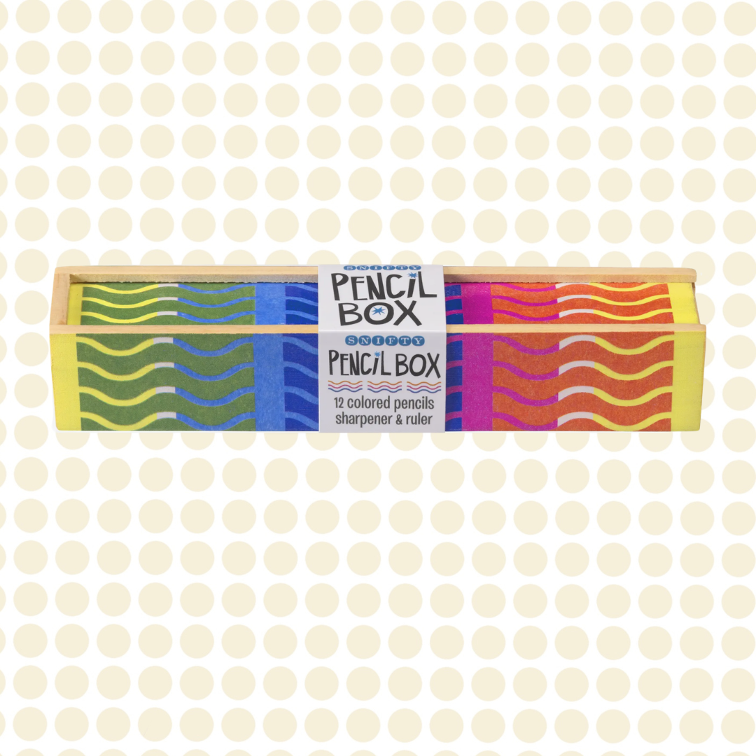 WIGGLE - WOODEN COLORED PENCIL BOX