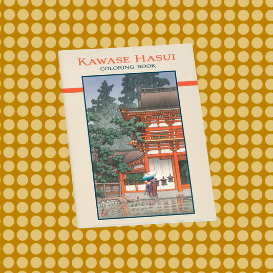 Kawase Hasui Coloring Book