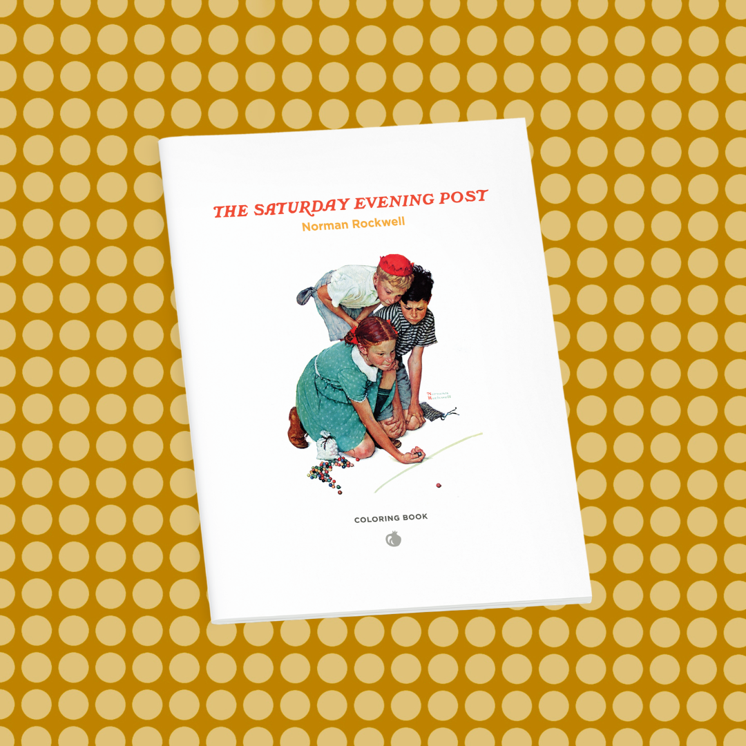 Norman Rockwell Coloring Book