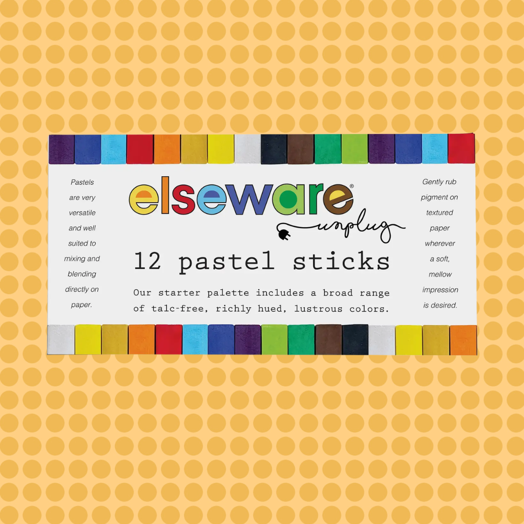 Pastel Sticks - Talc-Free Pastels - 12 Non-Toxic Colors