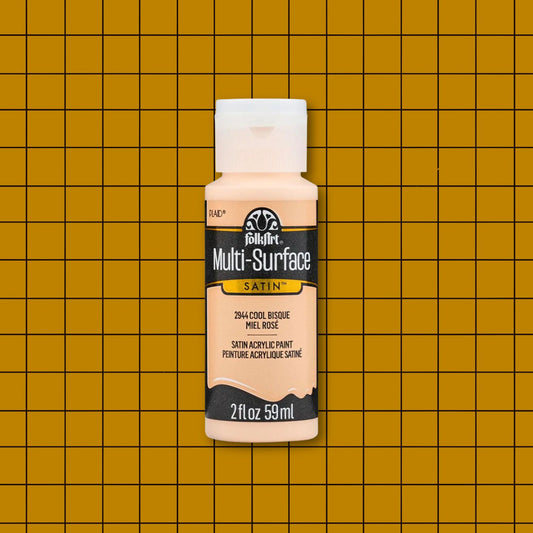 FolkArt Multi-Surface Acrylic Cool Bisque 2oz