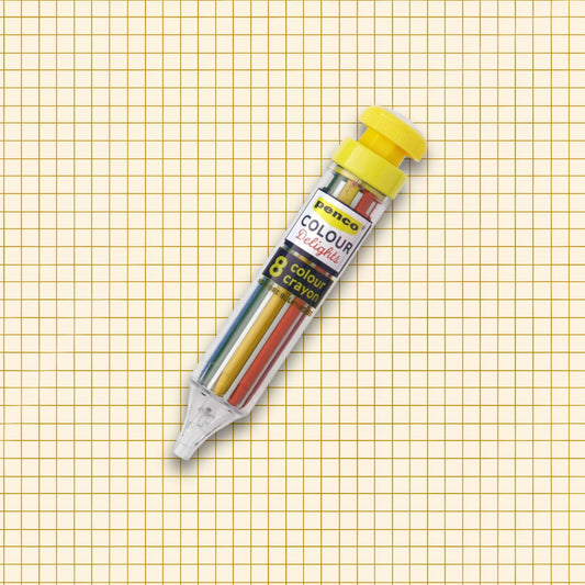 Penco 8 Color Crayon