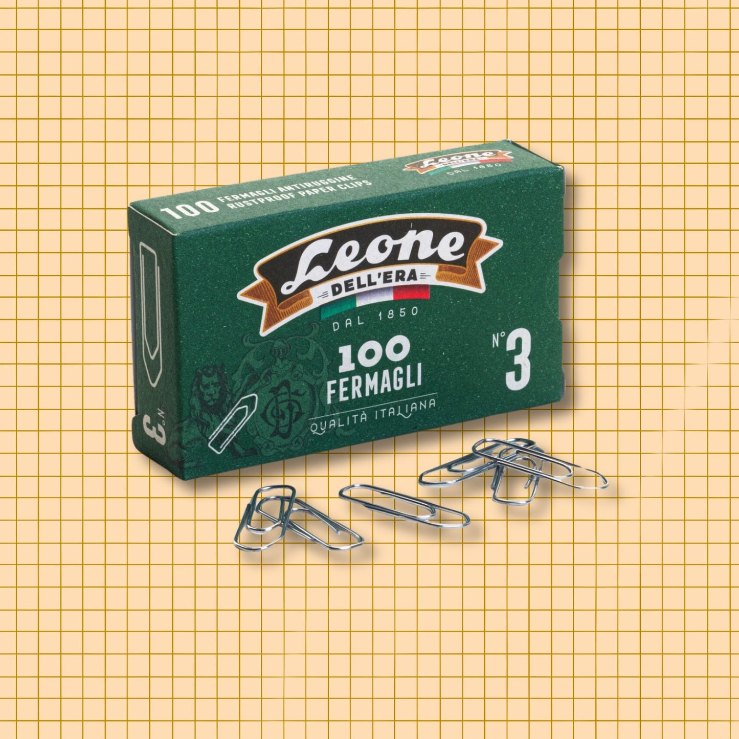 No. 3 Zinc Plated Paperclips - 100 Pack