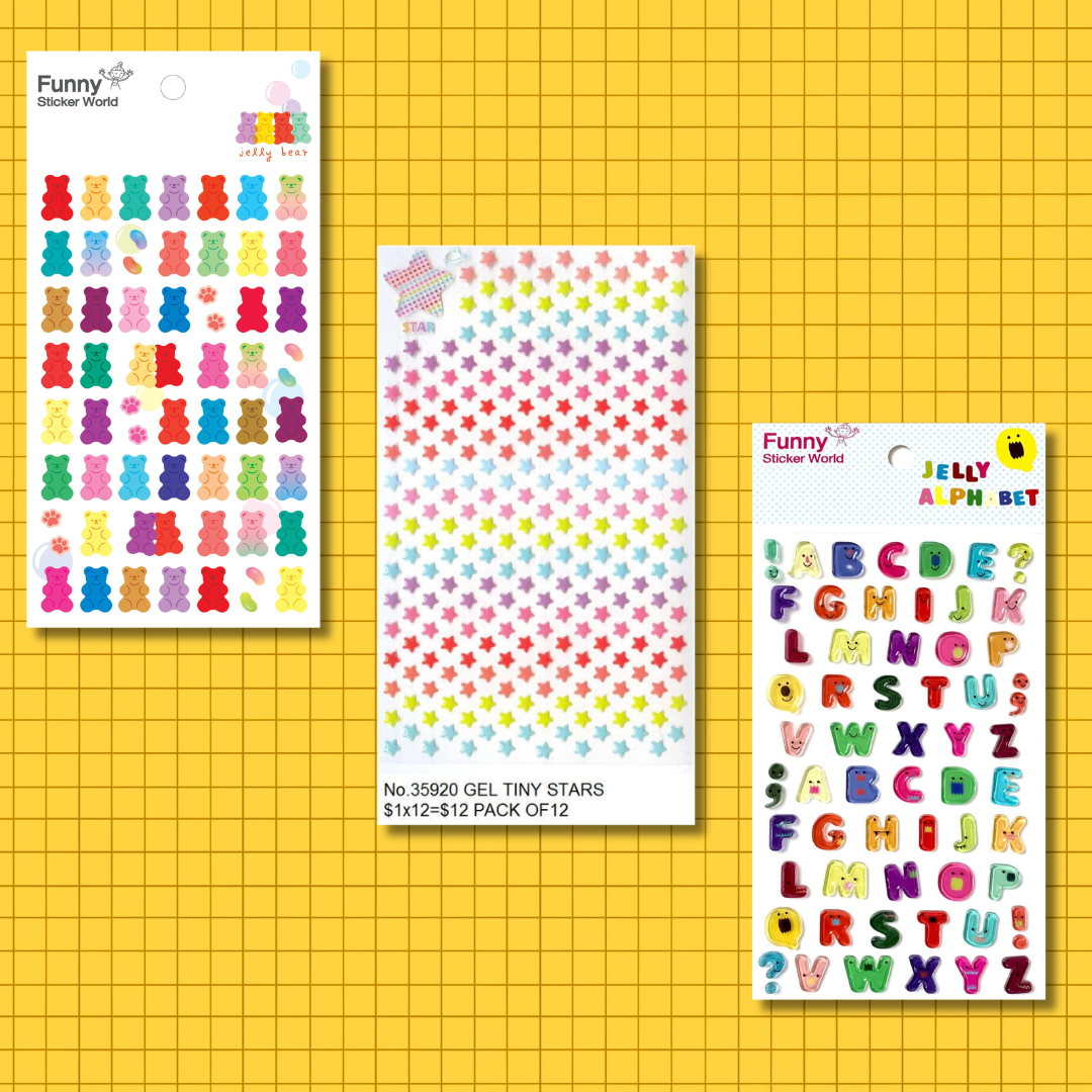 GUMMY & JELLY STICKERS