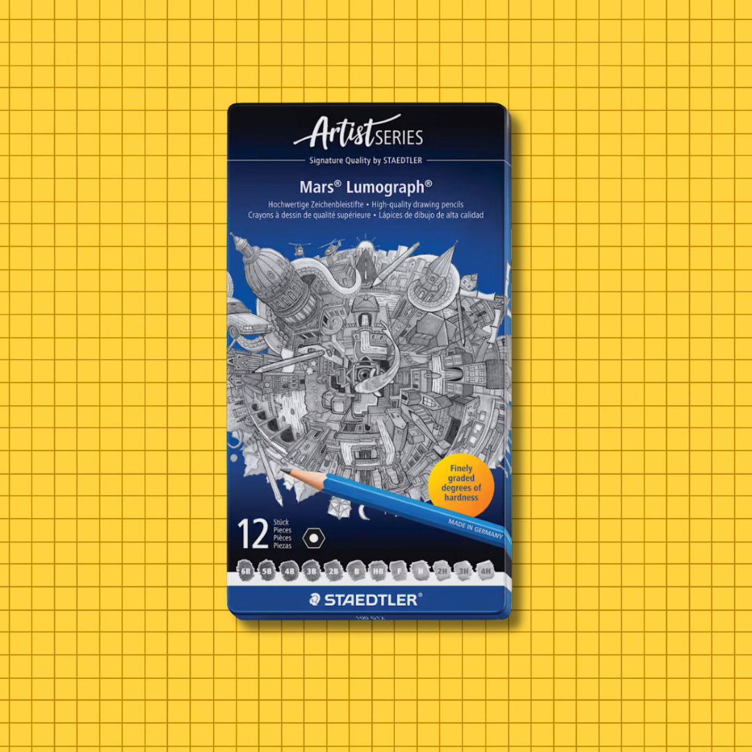 Staedtler Mars Lumograph Pencil 12pk