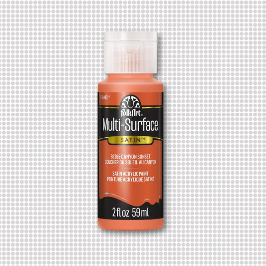FolkArt Multi-Surface Acrylic Canyon Sunset 2oz