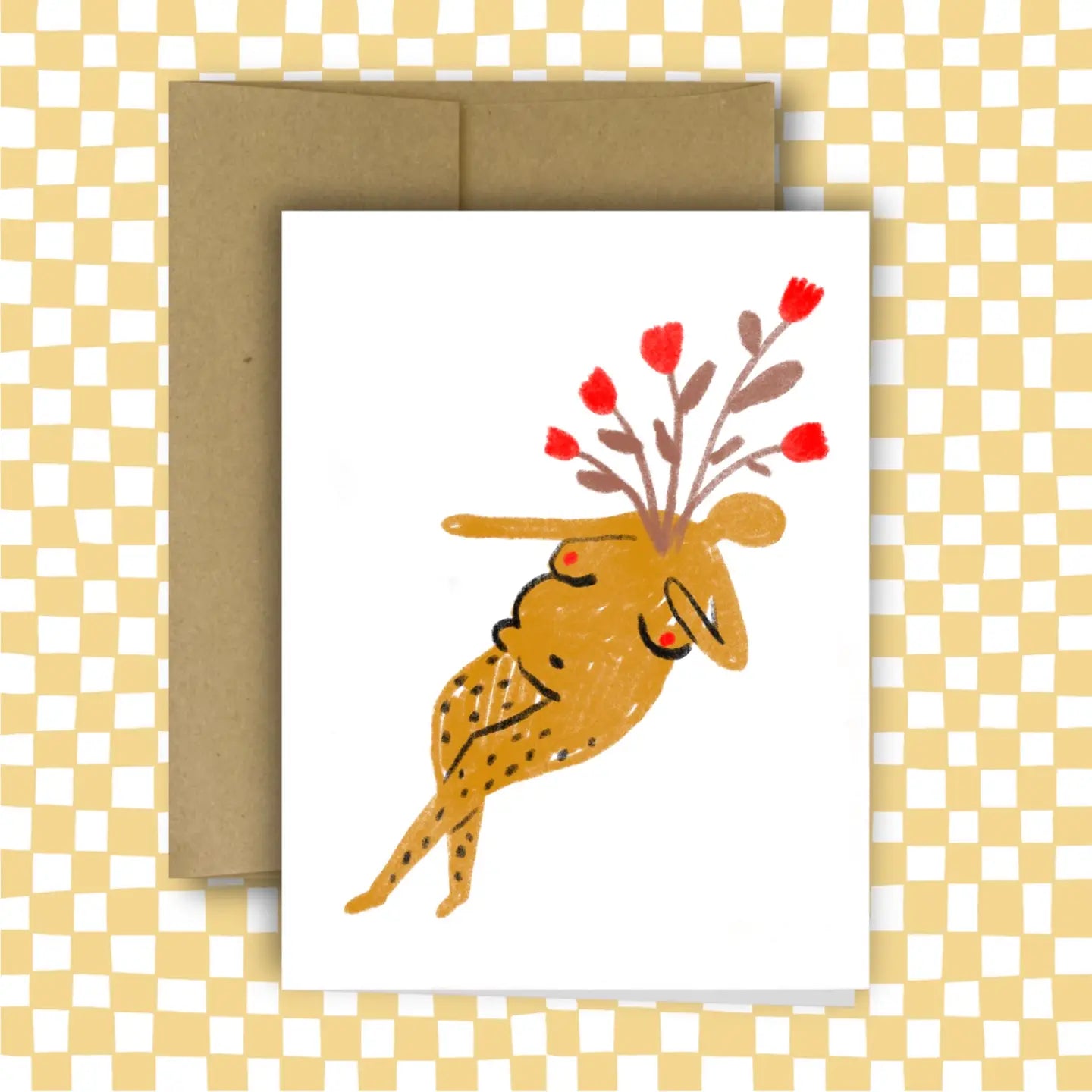 FLOWERS FROM THE HEART Card