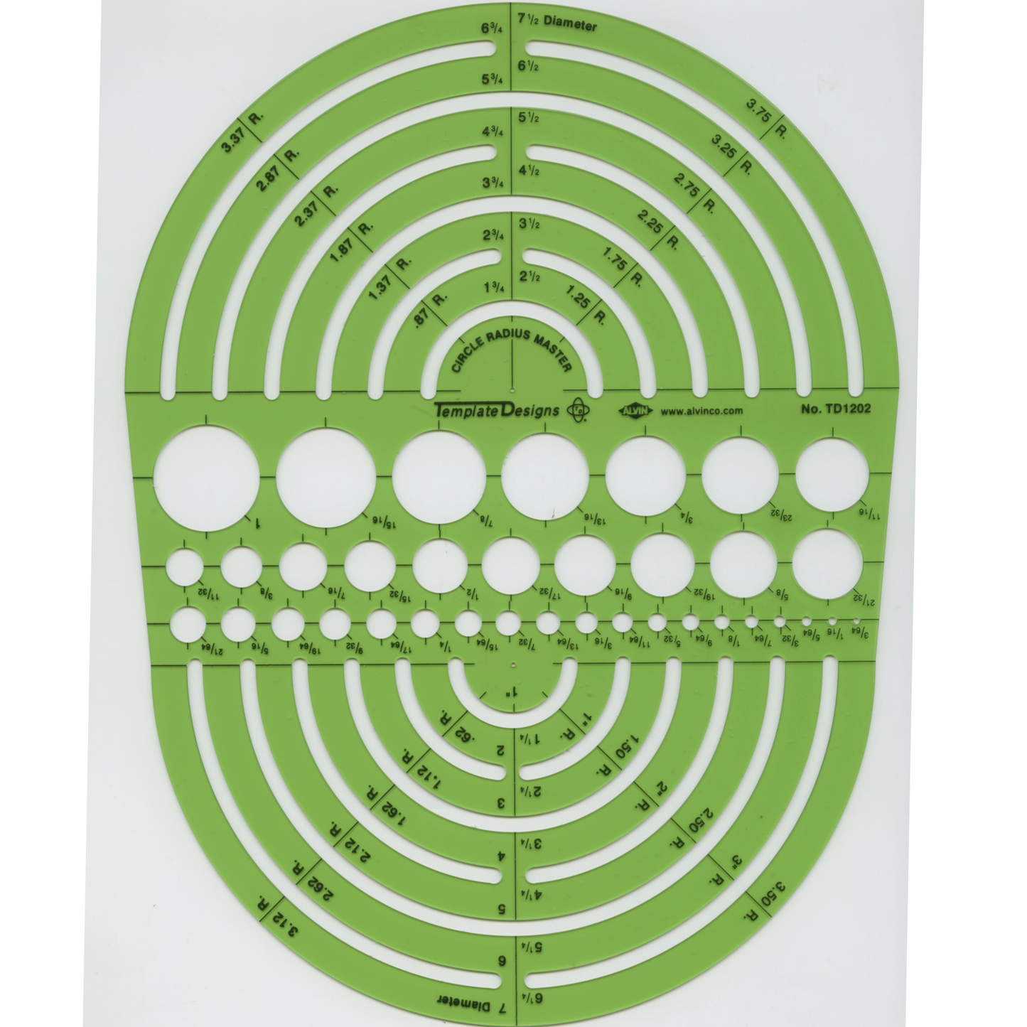 Circle Radius Master Template
