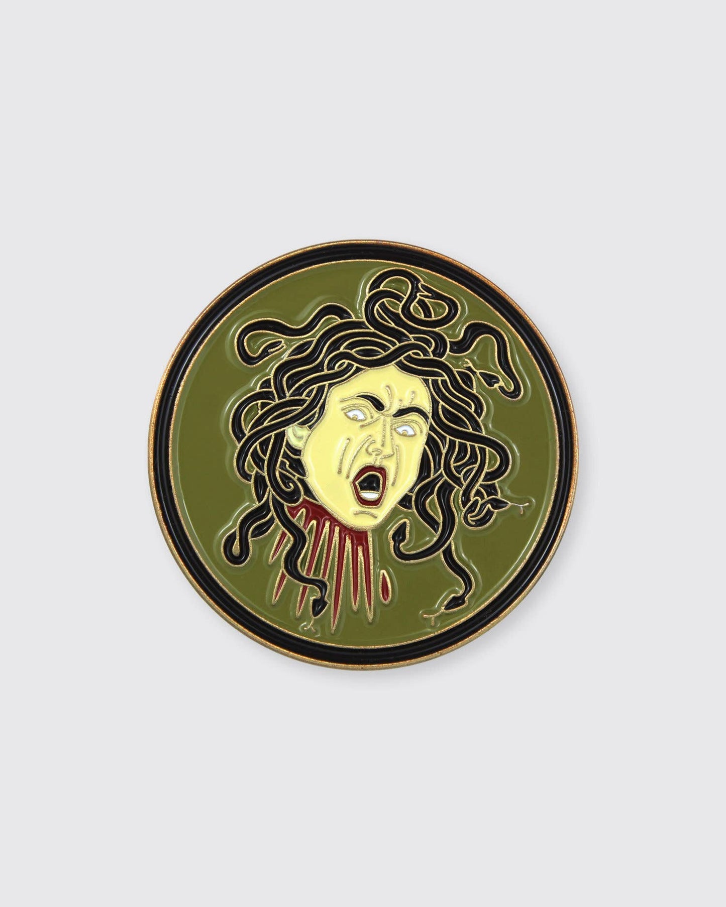 Medusa (Caravaggio) • Enamel Pin