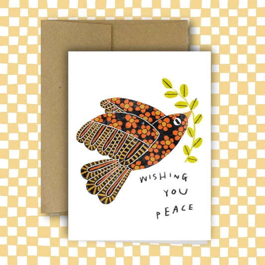 WISHING YOU PEACE Card